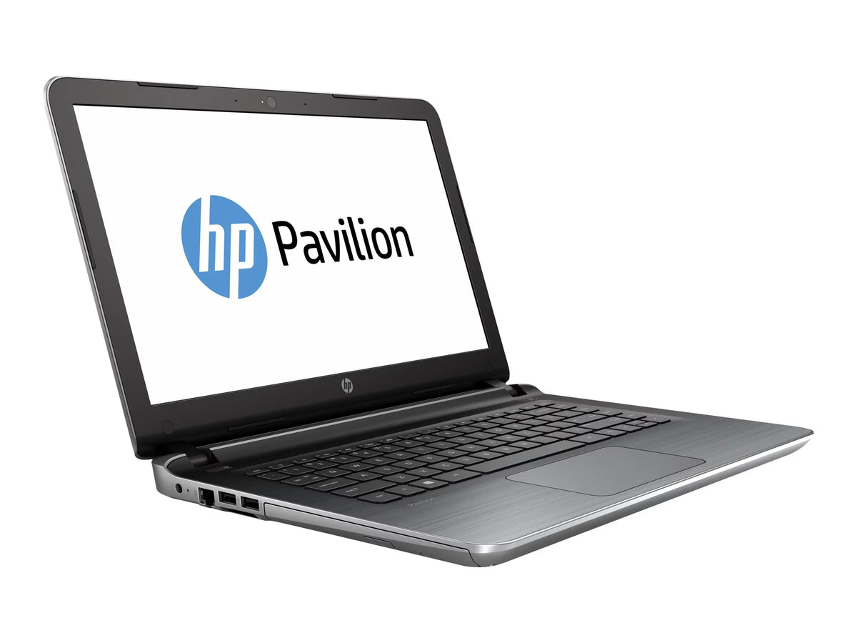 Win Pavilion - 768 - - 14" natural - brushing x - kbd: Laptop US SuperMulti - 14-ab066us 6 HP - HDD - 1 Intel DVD 8.1 - - 5500 64-bit i3 5010U 1366 (HD) horizontal TB Graphics GB Core in silver HD RAM