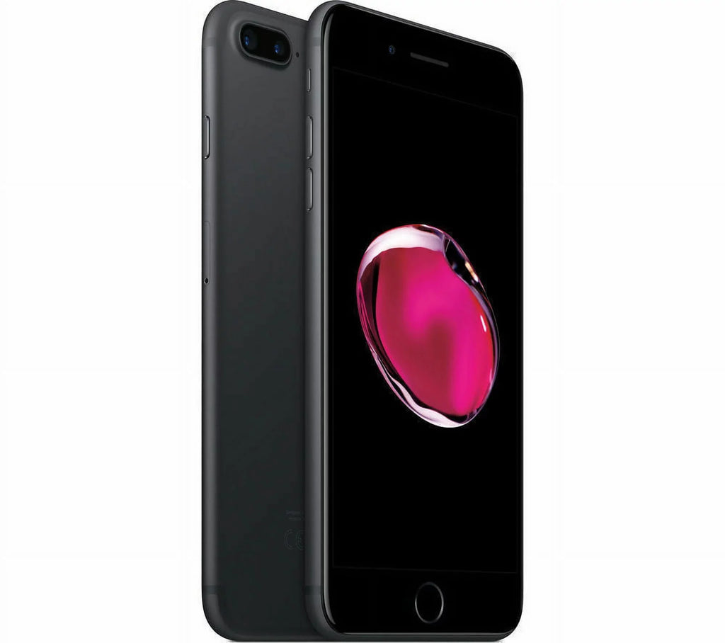 Fair) Plus Smartphone 7 Matte 5.5" Pre-Owned iPhone GSM (Refurbished: (AT&T/T-Mobile Unlocked A1784 256GB Compatible) Black