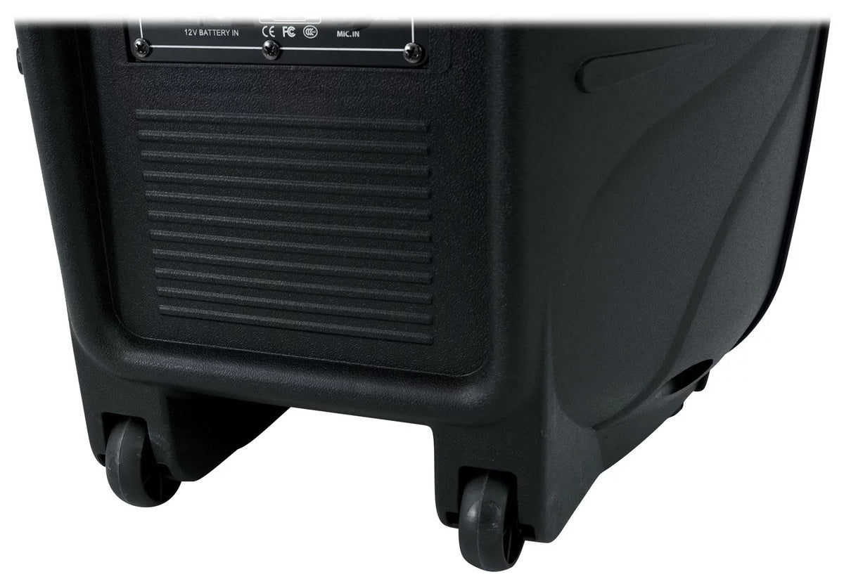 (2) Link+Stands PLIT12 Pro Bluetooth Speakers+Wireless 12" Technical LED Party