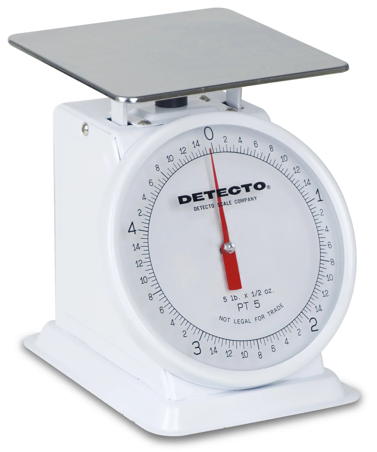 & x g Detecto Scale 5.75 Top in. Cardinal Stainless Rotating Dial 5.75 PT-1000SRK Steel Loading 1000